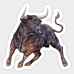 Bull El Toro Sticker